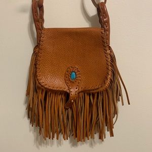 Rebecca Minkoff Brown Fringe Bag